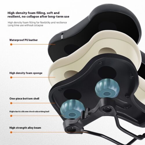 West Rider Bike High Elastic Sponge Saddle