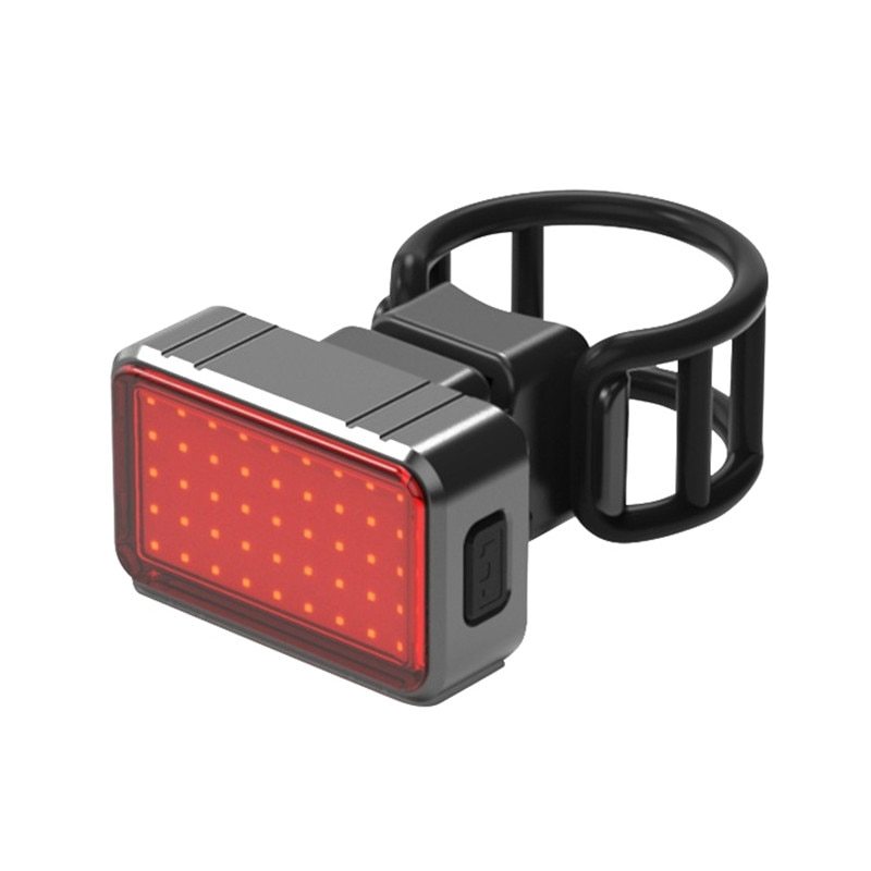 USB charging smart sensor brake bicycle riding tail light