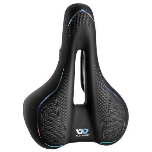 West Rider Bike High Elastic Sponge Saddle